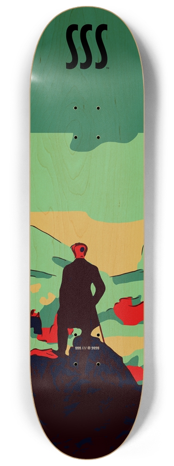 SSS AS ABOVE SO BELOW 06 /// NATURAL 8-1/4 Skateboard Deck
