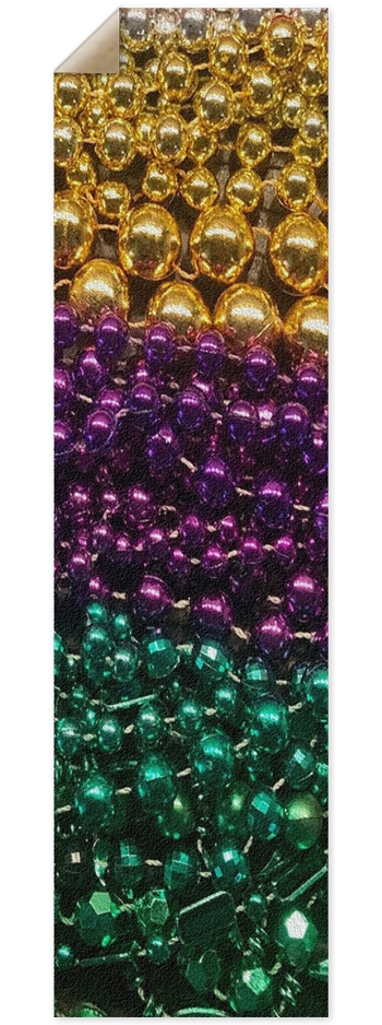 Mardi Gras Beads Custom Griptape 2 9 x 33 Inch Griptape