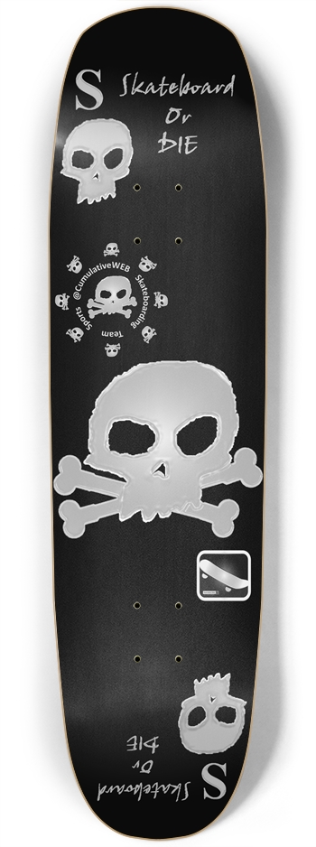 Skateboard or Die Square Nose