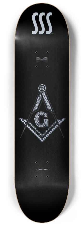 SSS FREEMASONIC 05 /// FOIL SILVER