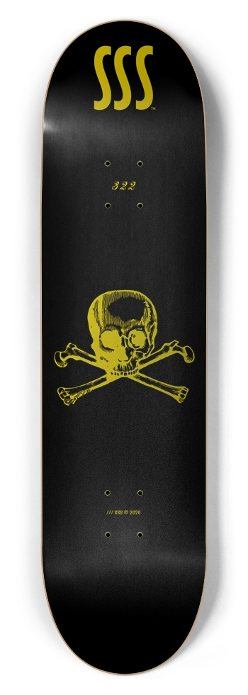 SSS SKULL N BONES 03 /// FOIL GOLD