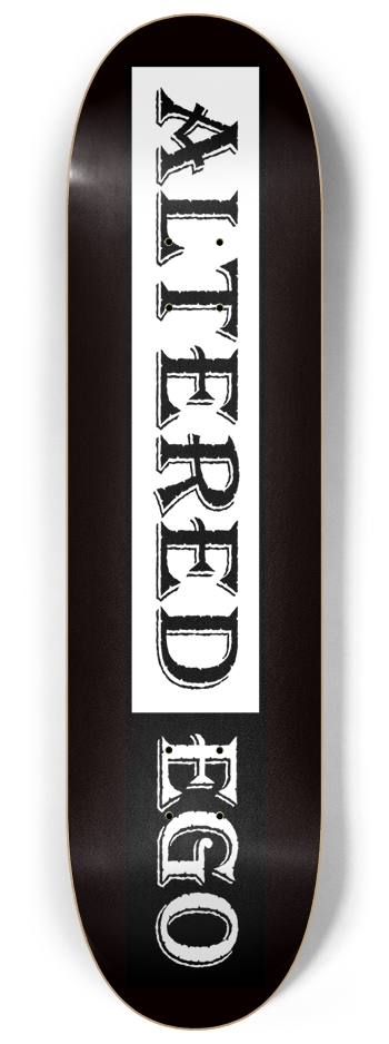Altered Ego Logo 8-1/4 Skateboard Deck