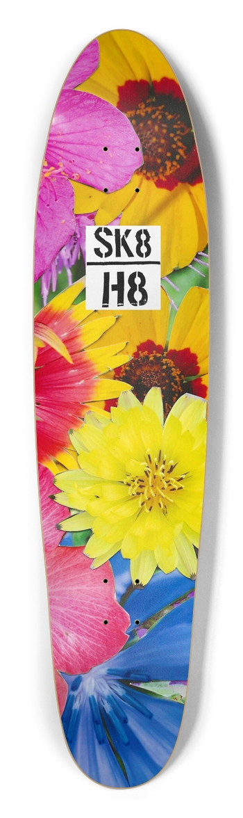 Custom Longboard/floral Longboard Shape