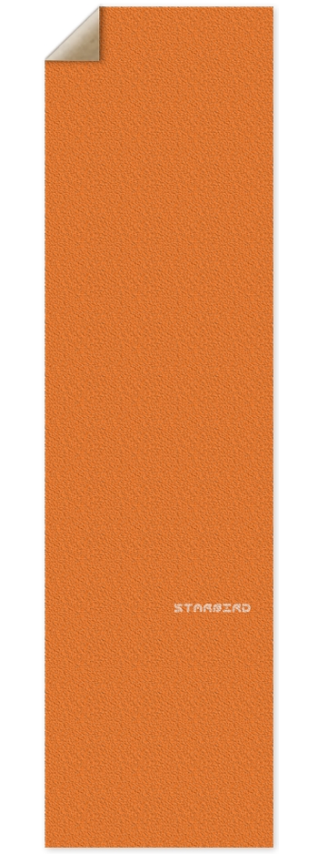 Solar Orange Color Griptape 9 x 33 Inch Griptape