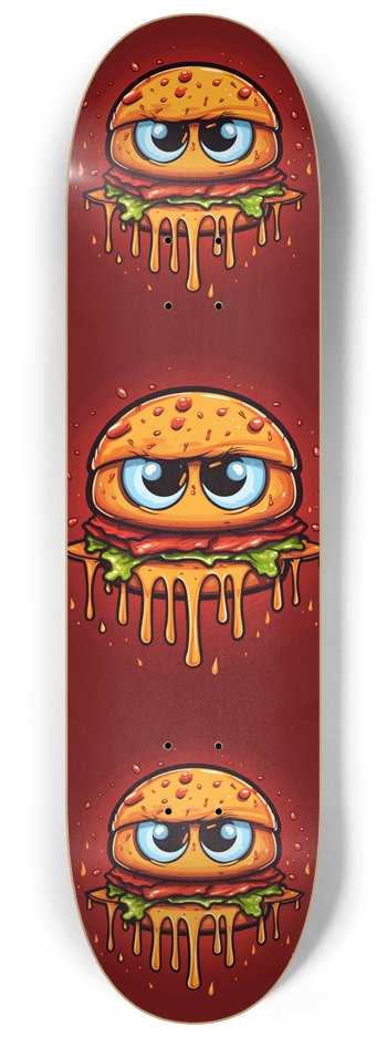 Stewy Burgers 8-1/4 Skateboard Deck