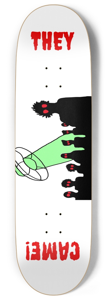 teenagers from mars 9 Inch Skateboard