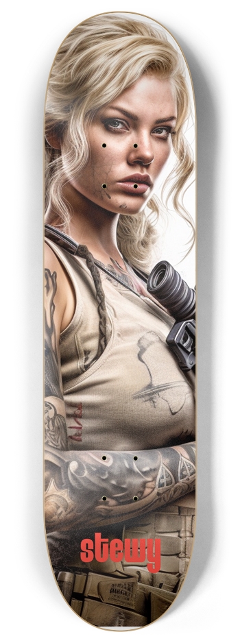 Stewy we need to talk 8 Inch Skateboard Deck