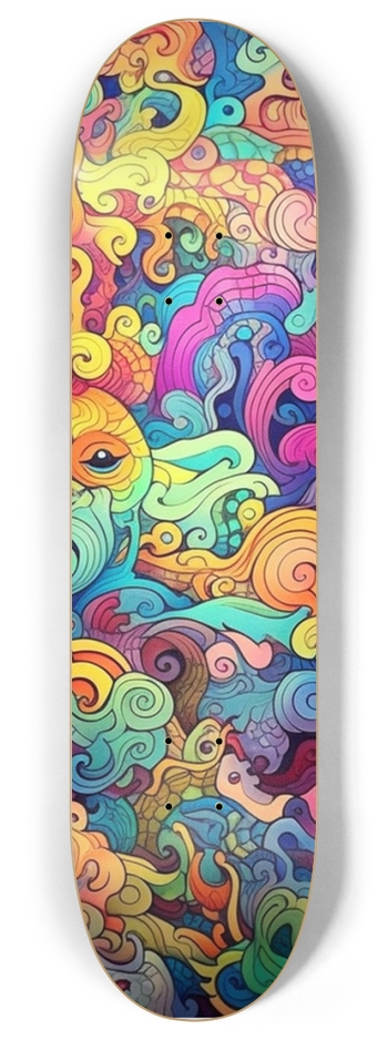 Stewy Hazy 8 Inch Skateboard Deck