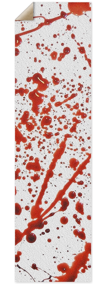 Blood Stained Custom Griptape 9 x 33 Inch Griptape