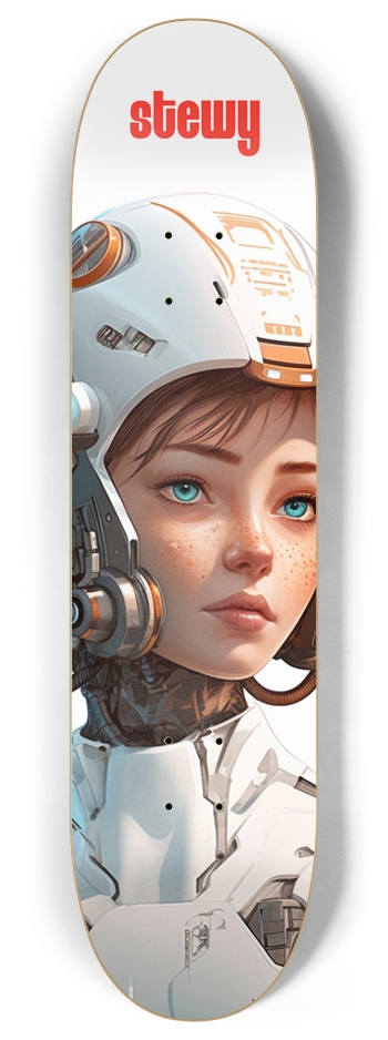 Stewy Mech Freck 8 Inch Skateboard Deck