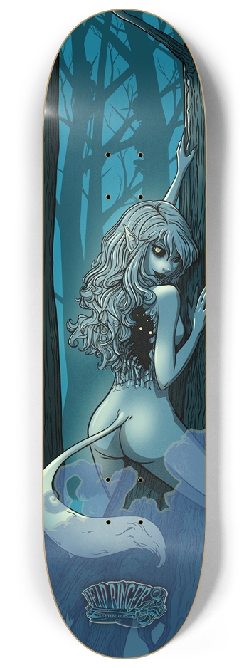 Glow in the dark Huldrawood 8.25” 8-1/4 Skateboard Deck