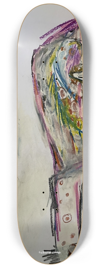 P 1 - Triptych Popsicle W 8.25” x L 32.375” 8-1/4 Skateboard Deck