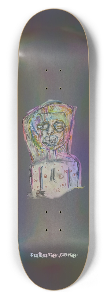 Plague - Holographic W 8.5” x L 32.75” 8-1/2 Skateboard Deck