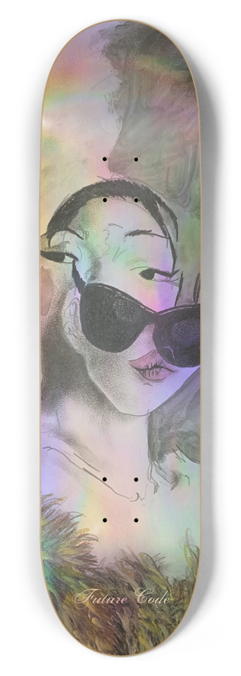 Understand - Holographic W 8.5” x L 32.75” 8-1/2 Skateboard Deck