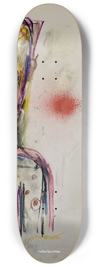 P 3 - Triptych Popsicle W 8.25” x L 32.375” 8-1/4 Skateboard Deck