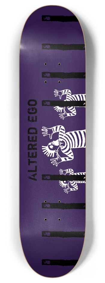 Prison of Ego (Lilah's Version) 8 Inch Skateboard Deck