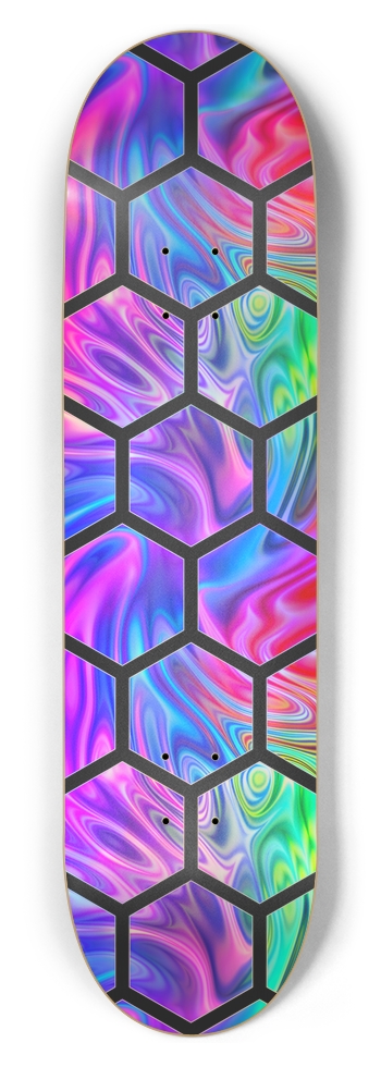 Hexadious 8-1/2 Skateboard Deck