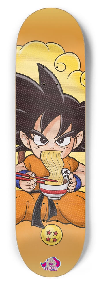 Kid Goku Ramen 8-3/4 Inch Skateboard