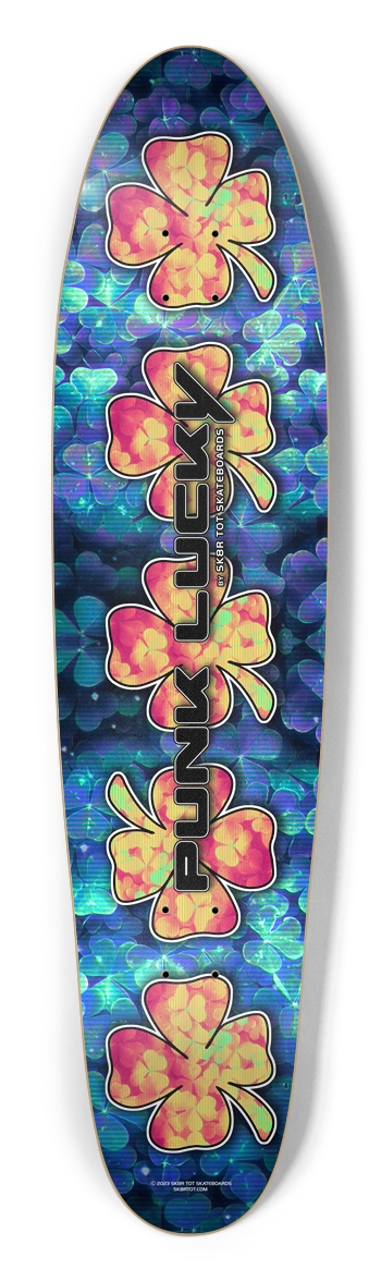 Punk Lucky - Peaches Longboard Longboard Shape