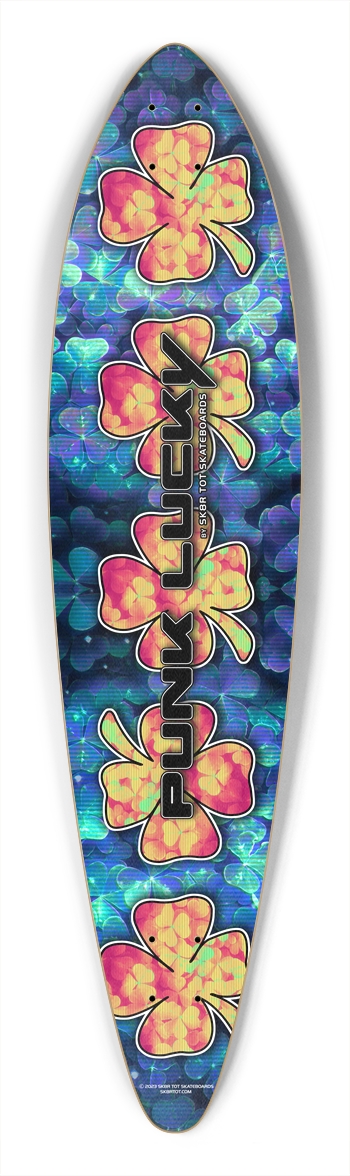 Punk Lucky - Peaches Pintail Pintail Longboard