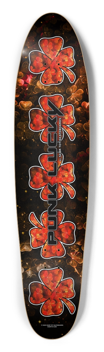 Punk Lucky - Lava Longboard Longboard Shape