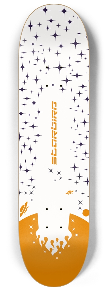Blackstar V2 - Solar Orange 8-1/4 Skateboard Deck