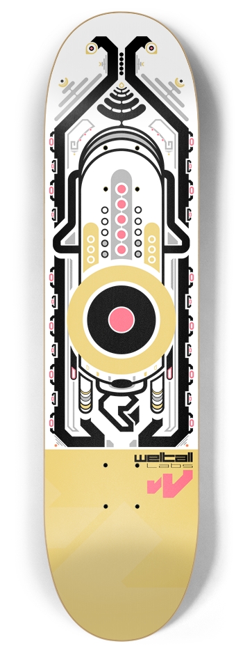 All-Seeing Squid 8 Inch Skateboard Deck