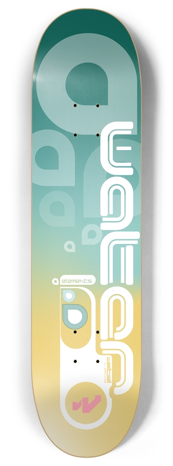 Element of Water 8 Inch Skateboard Deck