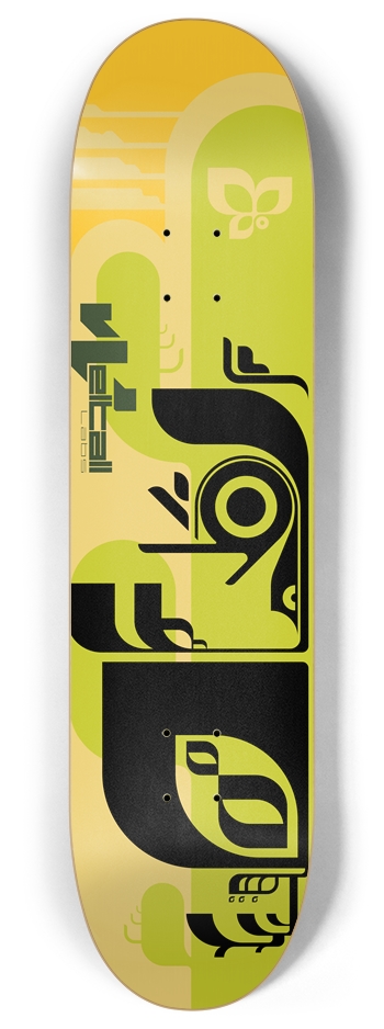 Arizona Desert Owl 8 Inch Skateboard Deck
