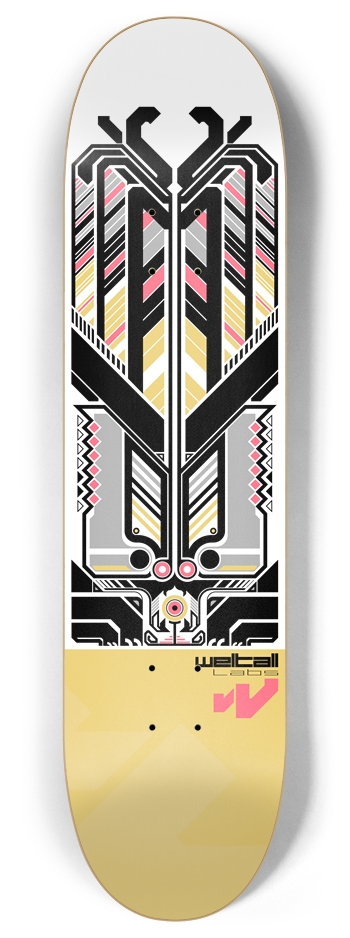 All-Seeing Bat 8 Inch Skateboard Deck