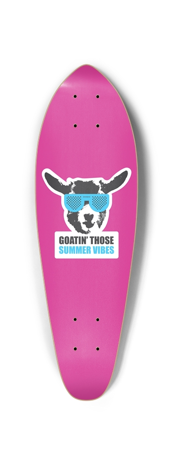 Goatin' Those Summer Vibes Mini Cruiser