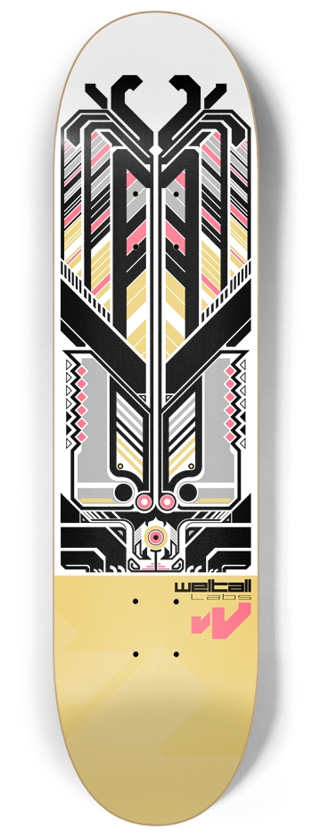 All-Seeing Bat 8-1/4 Skateboard Deck