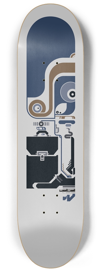 Day in the Machine 8-1/4 Skateboard Deck