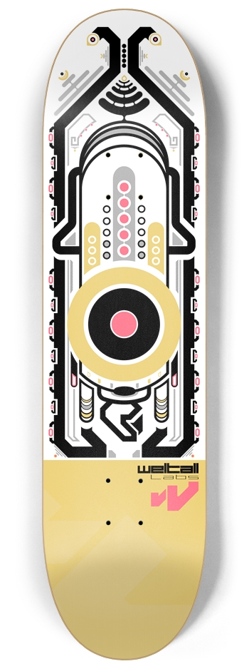 All-Seeing Squid 8-1/4 Skateboard Deck