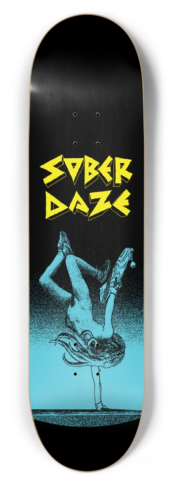 Sober Daze "Cthulhu" X Fritz Skateboards 8-1/2 Skateboard Deck