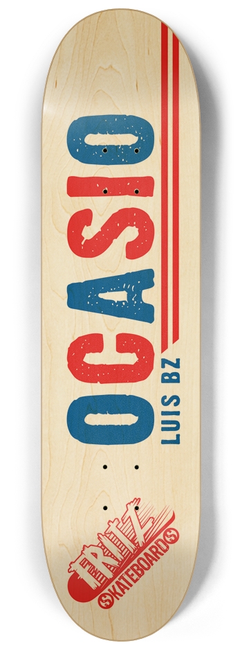 Fritz Skateboards X Luis BZ Ocasio 8-1/4 Skateboard Deck