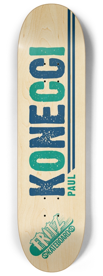 Fritz Skateboards X Paul Konecci 8-1/4 Skateboard Deck