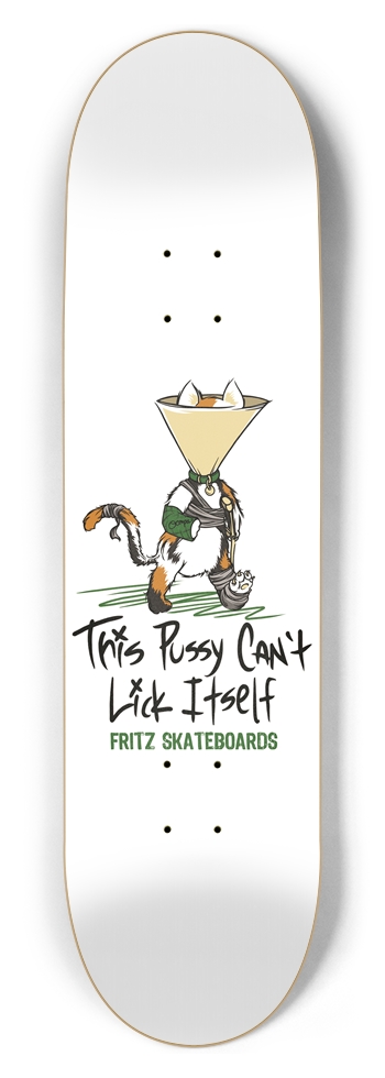 Fritz Skateboards X Calico Cat 8-1/2 Skateboard Deck