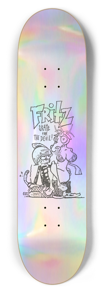 Alberto Kroeger X Fritz Skateboards 8-1/2 Skateboard Deck