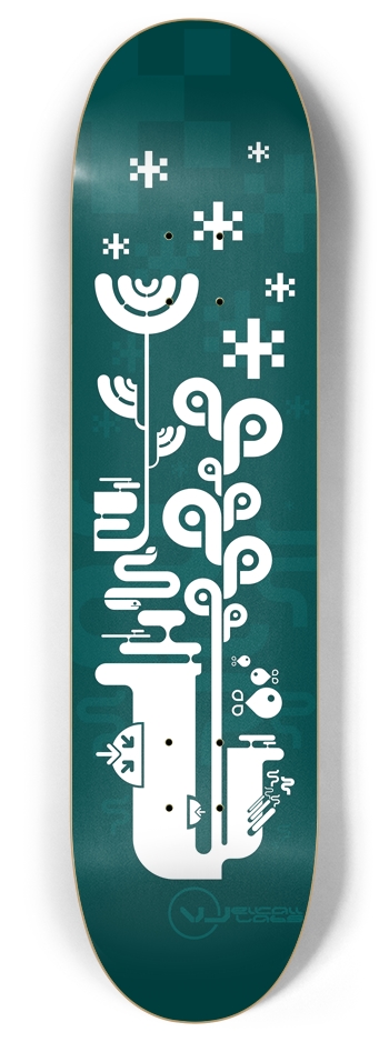 Into the Deep 8 Inch Skateboard Deck