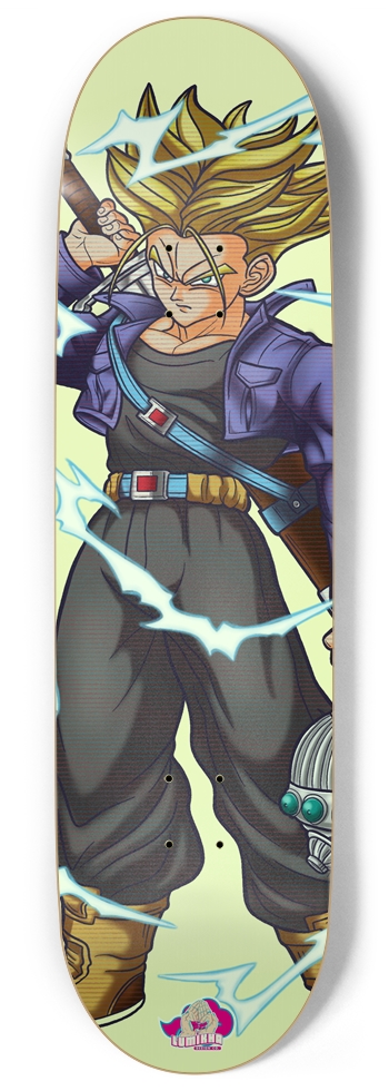 Future Trunks-Glow 9 Inch Skateboard