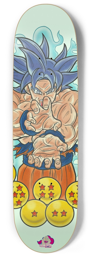 Ultra Instinct Goku-Glow 9 Inch Skateboard