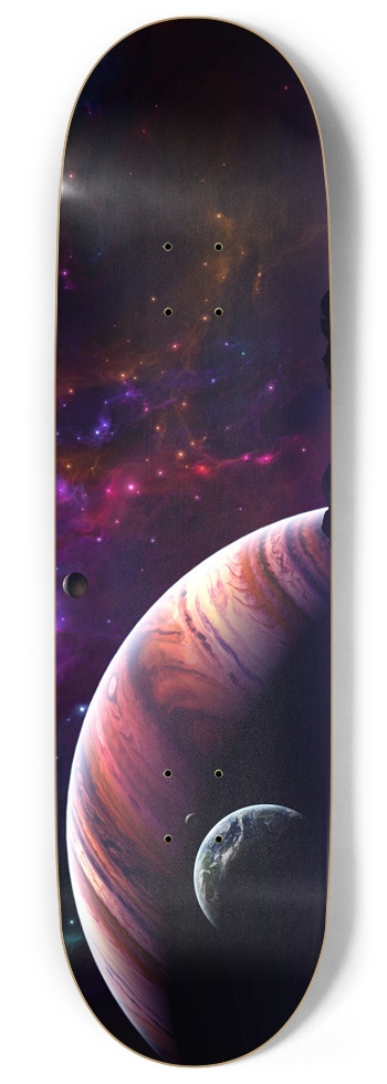 Custom Skateboard Space #0033 9 Inch Skateboard