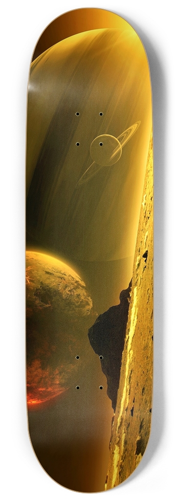 Custom Skateboard Space #0023 9 Inch Skateboard