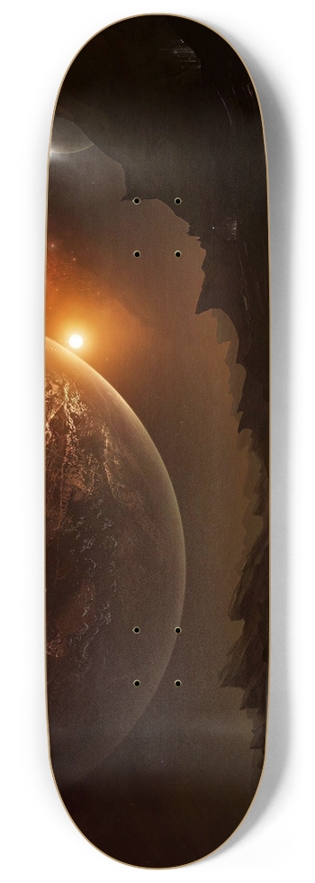 Custom Skateboard space #0022 9 Inch Skateboard