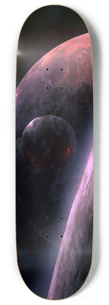 Custom Skateboard Space #0019 9 Inch Skateboard