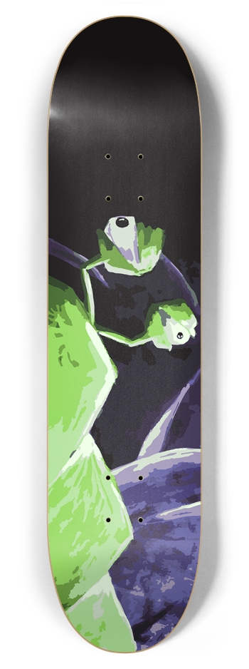 Space Slug 7-7/8 Skateboard Deck