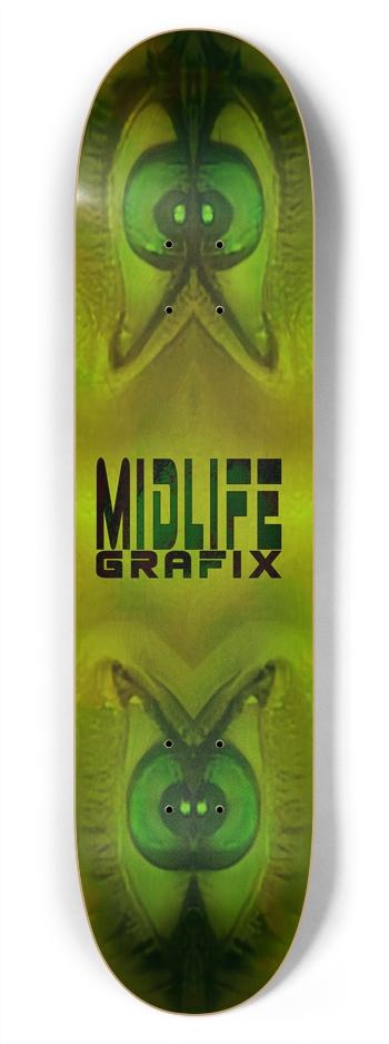 Freaky Eyes Logo Deck 7-3/4 Skateboard Deck