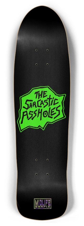 T.S.A. Green Logo Retro Deck Retro Rocket