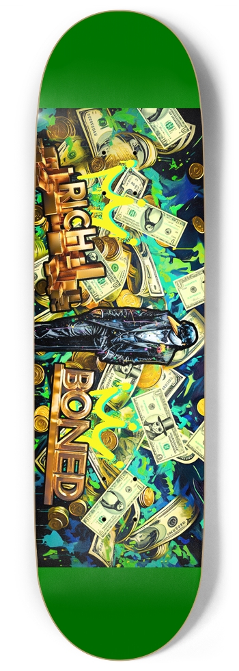 Rich & Boned 9 Inch Skateboard